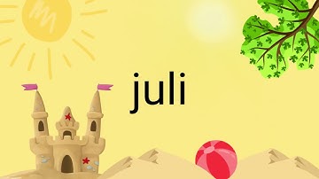 De maanden van het jaar - Onderwijscadeau