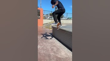 Crook nollie heel #skateboarding #skatepark