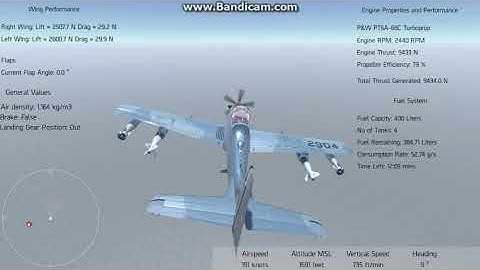 Silantro Flight Simulator Unguided Bomb Drop Test
