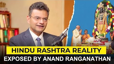 Anand Ranganathan on Secularism & government control of Hindu Temples | Hindus in Hindu rashtra Book