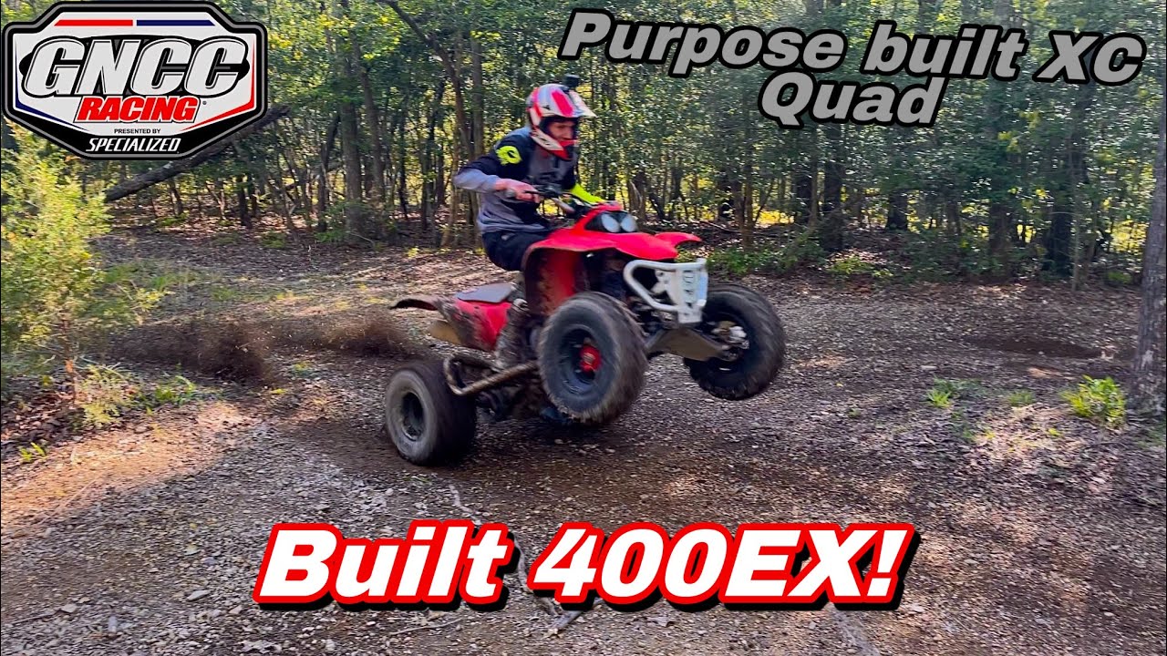 Thrashing A Built Honda 400Ex!! | Purpose Built Gncc/Xc Quad! (High Compression, Big Bore, Hot Cam)