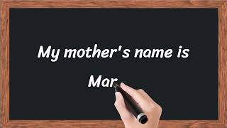 10 Lines on My Mom in English || Essay on My Mom