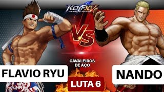 KOFXV - FLAVIO RYU vs NANDO - CAMPEONATO CAVALEIROS DE AÇO - Luta 6