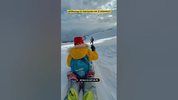 best winter trek for solo travellers/ Kedarkantha Trek Package 5500pp