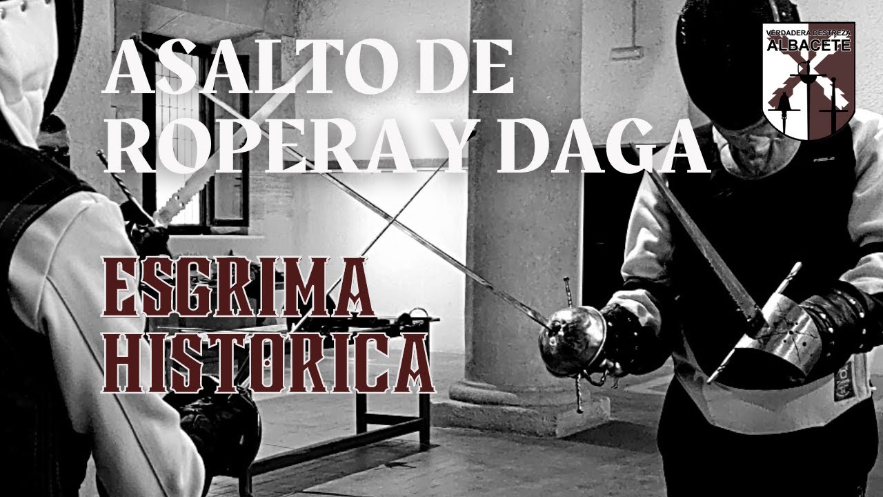 🔰 Técnicas aplicadas con ROPERA y DAGA de la VERDADERA DESTREZA ⚔️  Placi y Alfonso