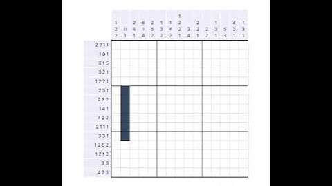 Nonogram September 4 2020