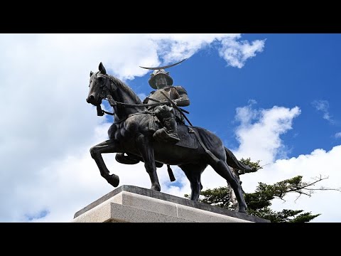 仙台 青葉城址公園お散歩・4K