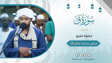 تلاوة هادئة و مميزة | سورة ق كاملة | الشيخ المجتبى محمد فضل الله 