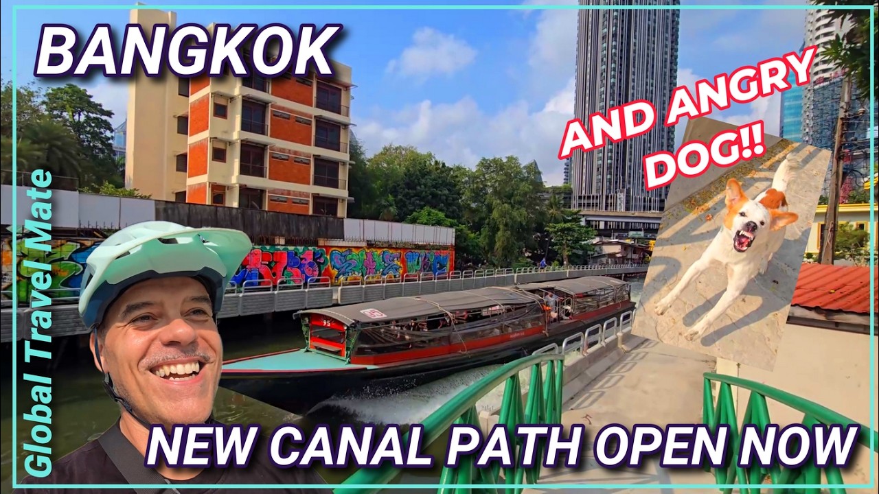 В Бангкоке открыт новый канал (Саен Саеб, Таиланд).