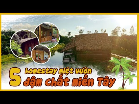 Video 5 Homestay miệt vườn miền tây mà bạn không nên bỏ qua - youtube