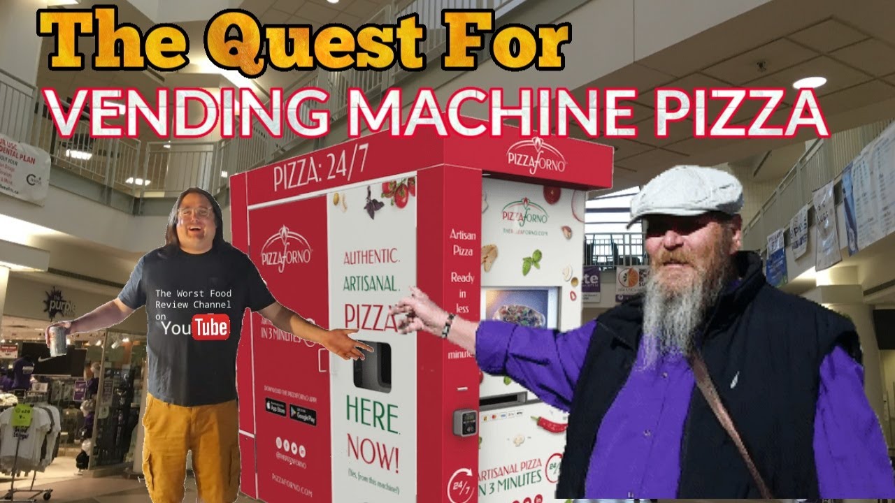 Pizza Forno, Pizza vending machine YouTube