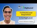 Full Build Lead Acquisition in GoHighLevel | Women - Wellness Company