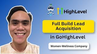 Full Build Lead Acquisition in GoHighLevel | Women - Wellness Company