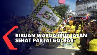 Hut Ke58 Golkar Papua Barat Gelar Jalan Sehat