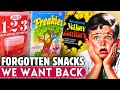 24 forgotten snacks kids today will never understand