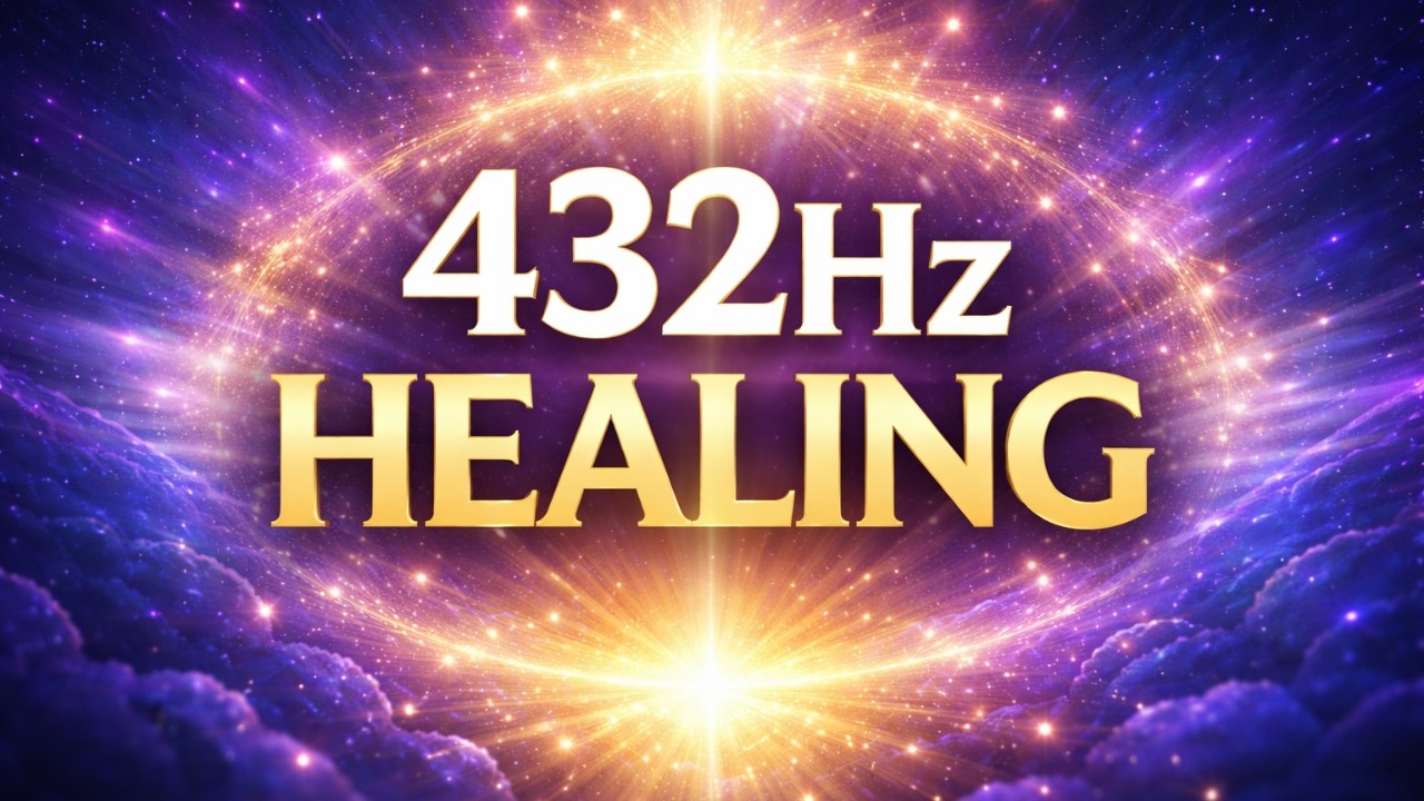 432Hz Healing Frequency 🌿 Deep Energy Healing & Inner Peace (3 Hours)