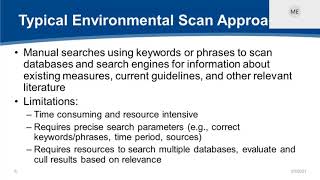 Maximizing Efficiency of Information Gathering with the De Novo Measure Scan (DNMS)