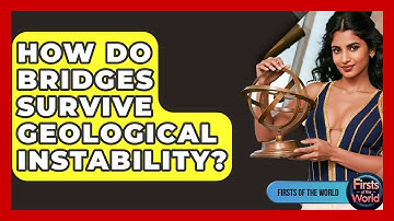 How Do Bridges Survive Geological Instability? - Firsts of the World