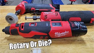 Milwaukee M12 Brushless Rotary Tool Review OR Milwaukee Die Grinder? 2525-20 2525-21