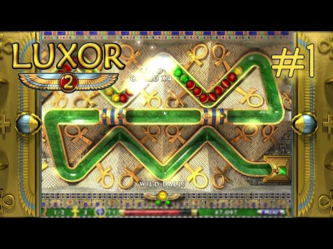 Прохождение Luxor 2 #1 / ВЫГЛЯДИТ ПРИКОЛЬНО!