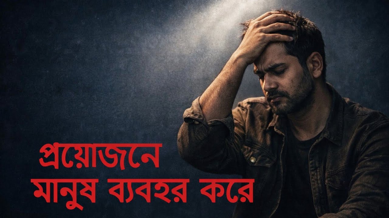 প্রয়োজনে মানুষ মানুষকে ব্যবহার করে 