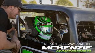 Can the Car Owner Remember How to Drive?! Practice Day at Nelson Speedway | McKenzie Motorsports