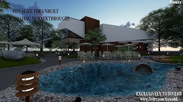 Do a 3d architectural visualization or walkthrough - Best Architecture & Interior Design service