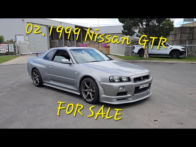 Import a 1999 Nissan Skyline R34 GTR BCNR34 RB26DETT GT-R Japanese