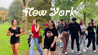 [4K]🇺🇸NYC Walk🗽Autumn in New York🍁🍂Upper West Side & Central Park | Oct 2023
