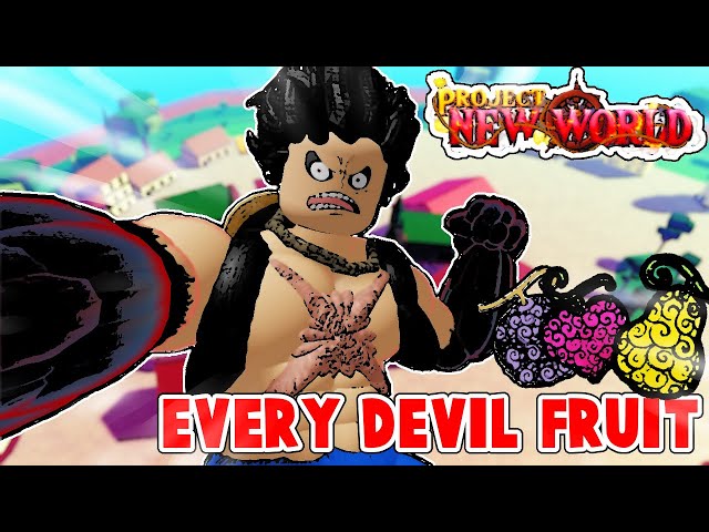Best Devil Fruits In Project New World Roblox