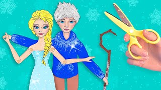 15 เคล็ดลับและวิธีทำตุ๊กตากระดาษจากเรื่อง Frozen / เรื่องเล่าของเอลซ่ากับแจ็ค ฟรอสต์