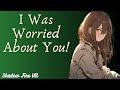 [Kissing] Your Worried Girlfriend Comforts You [ASMR Roleplay] [F4M] [Depression Comfort]