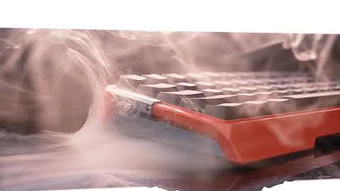 MK60 HE Blazing Orange — Magnetic Rapid-Trigger Keyboard Showcase