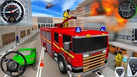 Fire Brigade Simulator 🚒 | Real Firefighter Rescue Mission