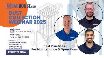 2025 Dust Collection Webinar Invitation