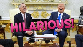 Trump Brings The House Down Hilarious Joke On Trade Talks With Canada