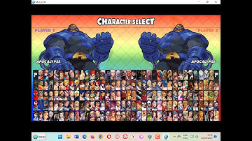 Apocalypse In CVS POTS Style Adapted for Capcom Vs SNK Evolution Kore