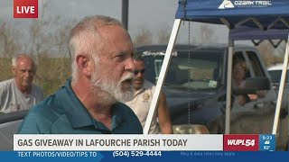 Bayou Community Foundation giving away free gas in Lafourche Parish