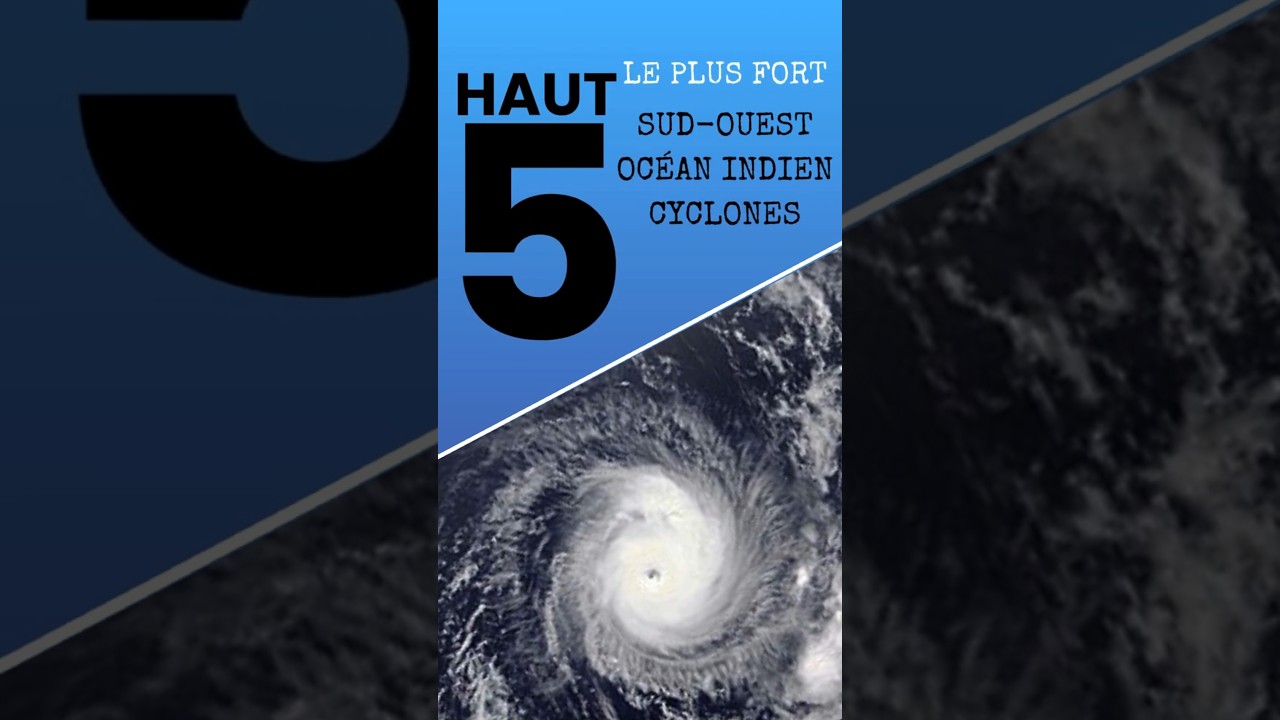 Top 5 des cyclones les plus puissants de l'océan Indien #maurice #cyclone #weatherfollower