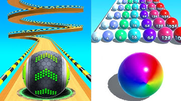 Going Balls vs Ball Run 2048🟣➕⚽🔶 - MAX LEVEL Gameplay Walkthrough (Android,iOS) NEW UPDATE Ep 9