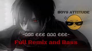 aaa eee aaa eee  Full Remix and Bass । Joker Song । #jokersong