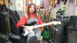 チャリティー企画 Squier by Fender Stratocaster No257 - YouTube