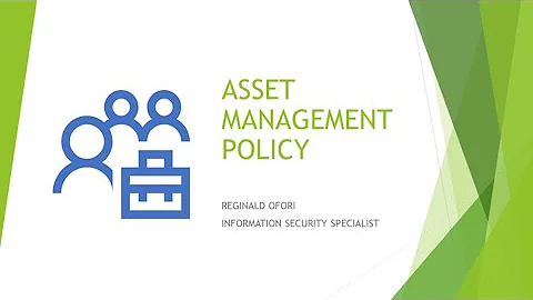 Asset Management Policy