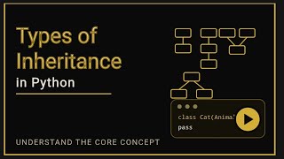Types of Inheritance in Python Explained | OOPs for Beginners