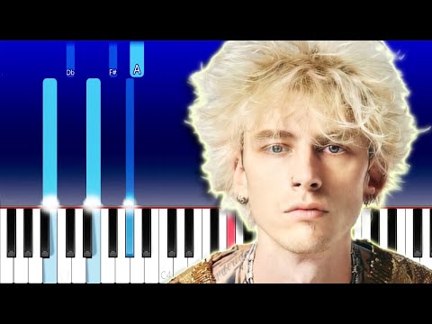 Machine Gun Kelly - Taurus (Piano Tutorial)