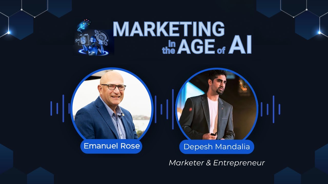 Marketing in the Age of AI Podcast Interview with Depesh Mandalia