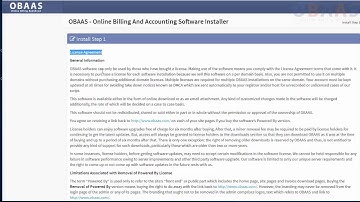 OBAAS Installation Using Cpanel
