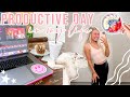 Productive Day in my Life! | Schoolwork, Editing for YouTube, Fall Break | Lauren Norris