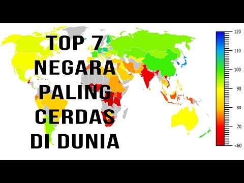 Video: Bagan Negara-negara Paling Cerdas Di Dunia