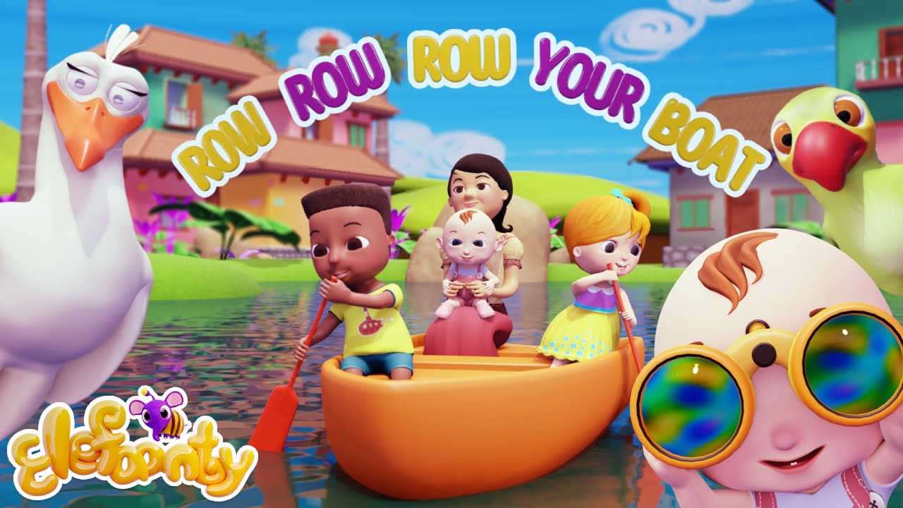 ROW ROW ROW YOUR BOAT THE BEST Songs For Children English Songs For ROW ROW ROW YOUR BOAT THE BEST Songs For Children English Songs For